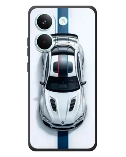 Чохол для Xiaomi Poco X8 Pro з картинкою «Вид зверху — BMW M» Чохол для Xiaomi Poco X8 Pro з картинкою «Вид зверху — BMW M»