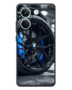 Чохол для Xiaomi Poco X8 Pro з картинкою «Колесо BMW зблизька»
