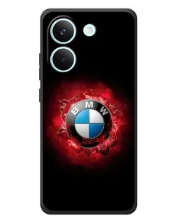 Чохол для Xiaomi Poco X8 Pro з картинкою «Логотип BMW — спалах»
