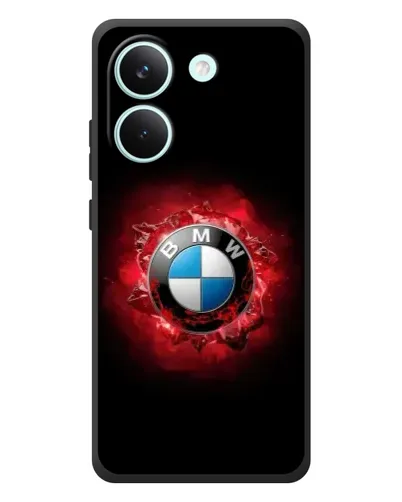 Чохол для Xiaomi Poco X8 Pro з картинкою «Логотип BMW — спалах»