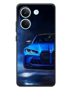Чохол для Xiaomi Poco X8 Pro з картинкою «Блакитна BMW M4»