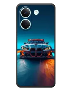 Чохол для Xiaomi Poco X8 Pro з картинкою «BMW — вогні неону» Чохол для Xiaomi Poco X8 Pro з картинкою «BMW — вогні неону»
