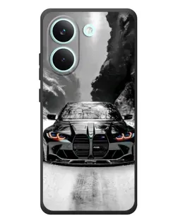 Чохол для Xiaomi Poco X8 Pro з картинкою «BMW — акварельний дрифт» Чохол для Xiaomi Poco X8 Pro з картинкою «BMW — акварельний дрифт»