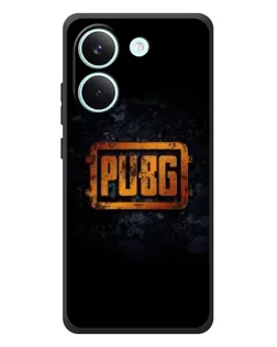 Чохол для Xiaomi Poco X8 Pro з картинкою «PUBG — золотий логотип»