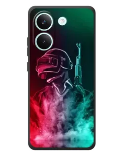 Чохол для Xiaomi Poco X8 Pro з картинкою «PUBG — вогняний воїн»