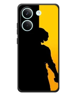Чохол для Xiaomi Poco X8 Pro з картинкою «Тінь воїна PUBG»