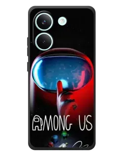 Чохол для Xiaomi Poco X8 Pro з картинкою «Червоний імпостер — макро» Чохол для Xiaomi Poco X8 Pro з картинкою «Червоний імпостер — макро»
