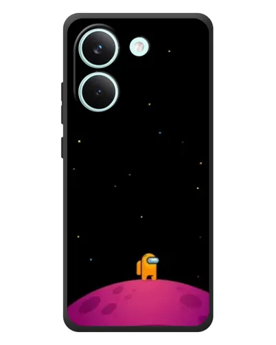 Чохол для Xiaomi Poco X8 Pro з картинкою «Самотній герой на планеті»