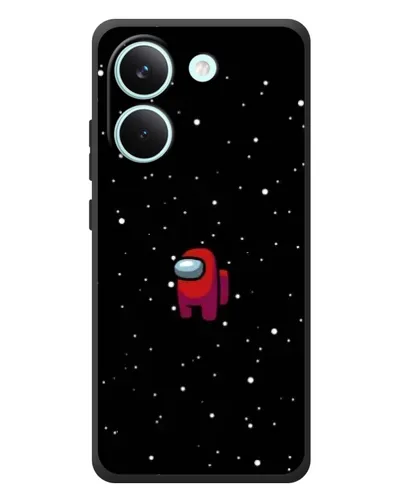Чохол для Xiaomi Poco X8 Pro з картинкою «Червоний Among Us»