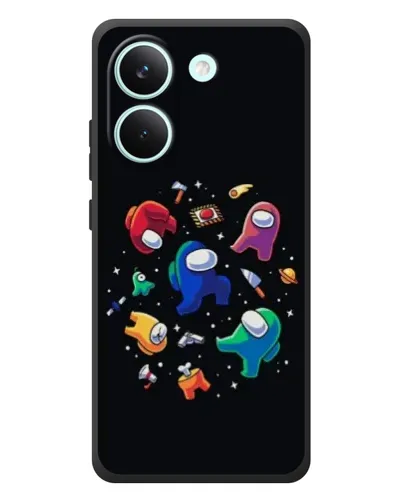 Чохол для Xiaomi Poco X8 Pro з картинкою «Among Us космос»