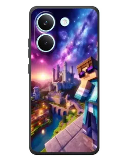 Чохол для Xiaomi Poco X8 Pro з картинкою «Стів та космос» Чохол для Xiaomi Poco X8 Pro з картинкою «Стів та космос»