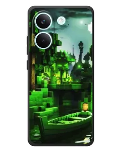 Чохол для Xiaomi Poco X8 Pro з картинкою «Minecraft лісовий пейзаж» Чохол для Xiaomi Poco X8 Pro з картинкою «Minecraft лісовий пейзаж»