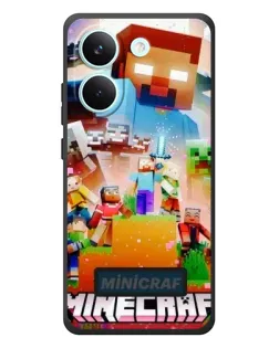 Чохол для Xiaomi Poco X8 Pro з картинкою «Minecraft герої гри» Чохол для Xiaomi Poco X8 Pro з картинкою «Minecraft герої гри»