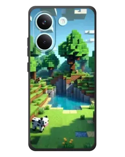 Чохол для Xiaomi Poco X8 Pro з картинкою «Minecraft літній день»