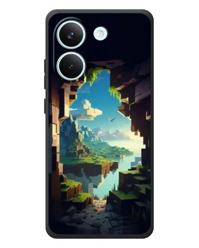Чохол для Xiaomi Poco X8 Pro з картинкою «Вид з печери»