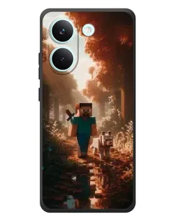 Чохол для Xiaomi Poco X8 Pro з картинкою «Стів у лісі»
