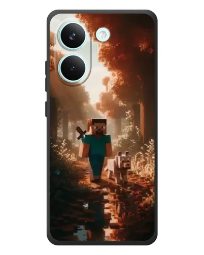 Чохол для Xiaomi Poco X8 Pro з картинкою «Стів у лісі»