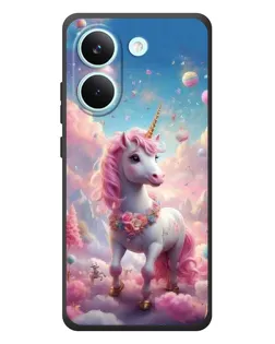 Чохол для Xiaomi Poco X8 Pro з картинкою «Єдиноріг серед хмар»