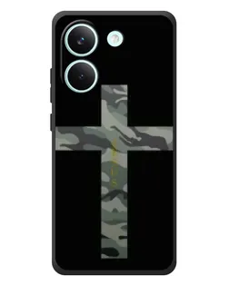 Чохол для Xiaomi Poco X8 Pro з картинкою «Мілітарі Хрест»