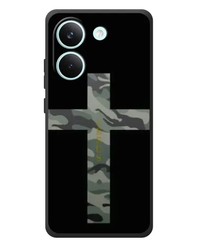 Чохол для Xiaomi Poco X8 Pro з картинкою «Мілітарі Хрест»