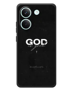 Чохол для Xiaomi Poco X8 Pro з картинкою «GOD — Бог над усім»
