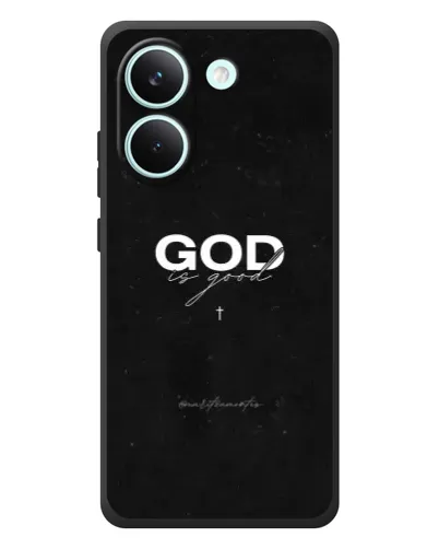 Чохол для Xiaomi Poco X8 Pro з картинкою «GOD — Бог над усім»
