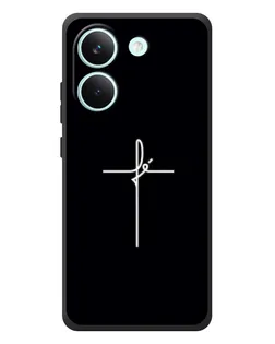 Чохол для Xiaomi Poco X8 Pro з картинкою «Тонкий хрест»