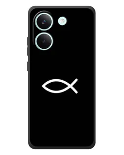 Чохол для Xiaomi Poco X8 Pro з картинкою «Символ риби Jesus»