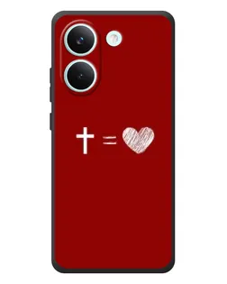 Чохол для Xiaomi Poco X8 Pro з картинкою «Рівняння любові»
