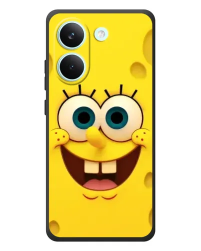 Чохол для Xiaomi Poco X8 Pro з картинкою «Губка Боб посмішка»