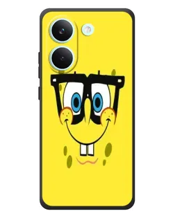 Чохол для Xiaomi Poco X8 Pro з картинкою «Мінімалістичний Спанч Боб»