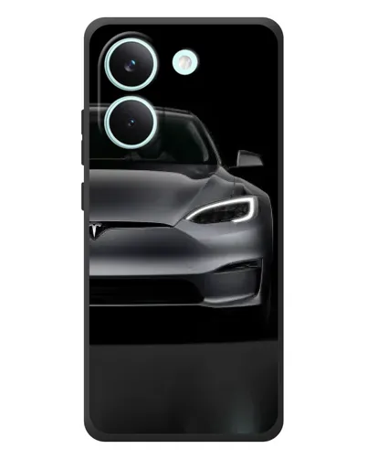 Чохол для Xiaomi Poco X8 Pro з картинкою «Tesla Model S Look»