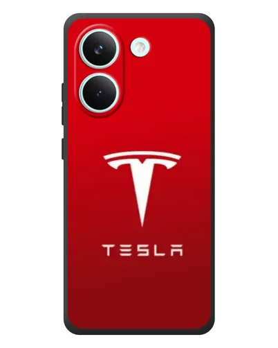 Чохол для Xiaomi Poco X8 Pro з картинкою «Tesla Red Classic»