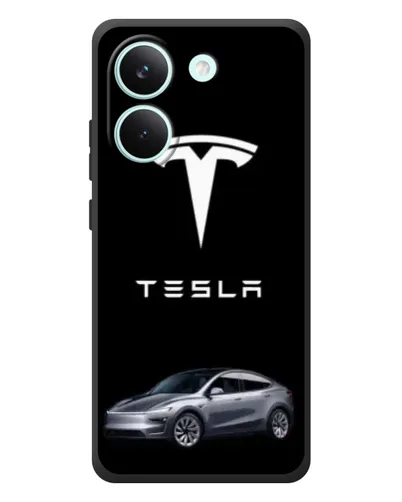 Чохол для Xiaomi Poco X8 Pro з картинкою «Tesla Model Y»