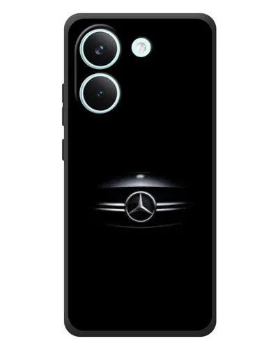 Чохол для Xiaomi Poco X8 Pro з картинкою «Mercedes — абстрактні лінії»