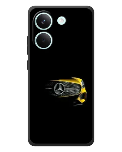 Чохол для Xiaomi Poco X8 Pro з картинкою «Mercedes — ретро стиль»