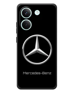 Чохол для Xiaomi Poco X8 Pro з картинкою «Mercedes Silver Logo»
