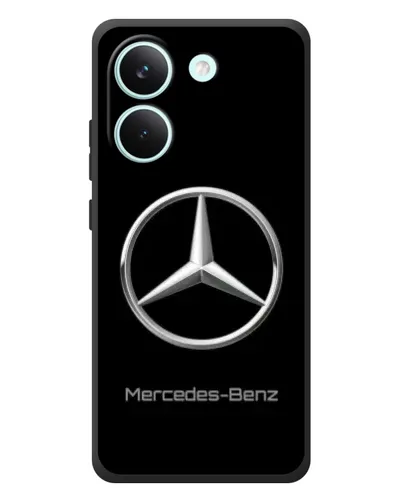 Чохол для Xiaomi Poco X8 Pro з картинкою «Mercedes Silver Logo»