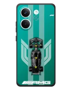 Чохол для Xiaomi Poco X8 Pro з картинкою «Mercedes AMG Petronas»