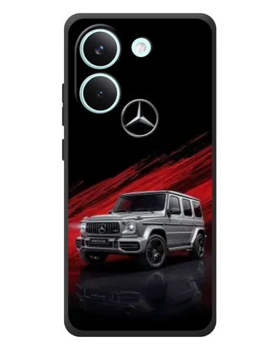 Чохол для Xiaomi Poco X8 Pro з картинкою «Mercedes G-Class червоний»