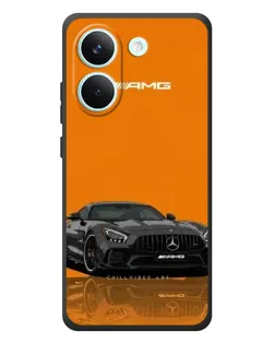 Чохол для Xiaomi Poco X8 Pro з картинкою «Помаранчевий Mercedes AMG»