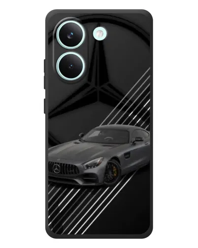 Чохол для Xiaomi Poco X8 Pro з картинкою «Mercedes AMG — графіка»