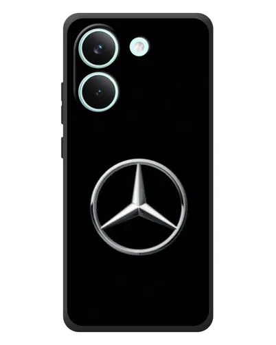 Чохол для Xiaomi Poco X8 Pro з картинкою «Mercedes класичний лого»