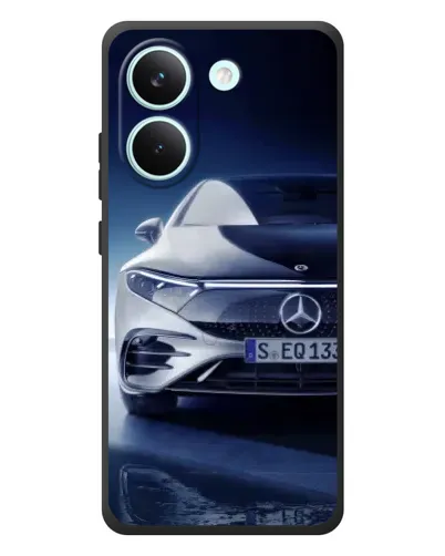 Чохол для Xiaomi Poco X8 Pro з картинкою «Mercedes EQ — майбутнє»