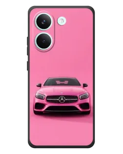 Чохол для Xiaomi Poco X8 Pro з картинкою «Рожевий Mercedes AMG»