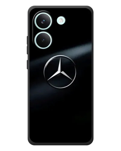 Чохол для Xiaomi Poco X8 Pro з картинкою «Mercedes на металі»