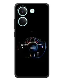 Чохол для Xiaomi Poco X8 Pro з картинкою «Салон Audi — кермо» Чохол для Xiaomi Poco X8 Pro з картинкою «Салон Audi — кермо»