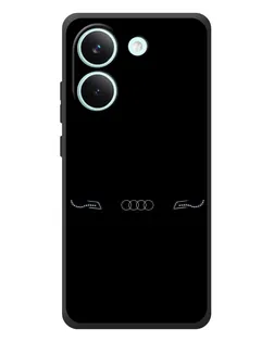 Чохол для Xiaomi Poco X8 Pro з картинкою «Audi — світловий підпис» Чохол для Xiaomi Poco X8 Pro з картинкою «Audi — світловий підпис»