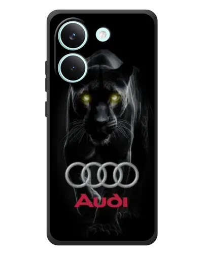 Чохол для Xiaomi Poco X8 Pro з картинкою «Пантера та Audi»