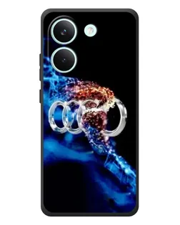Чохол для Xiaomi Poco X8 Pro з картинкою «Енергія лого Audi»